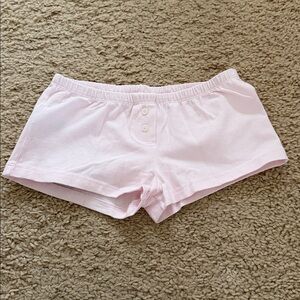 Brandy melville pink boxer shorts underwear
